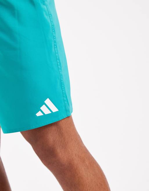 adidas Training – Badeshorts in Petrol, 5 Zoll Schrittlänge, 4 von 5