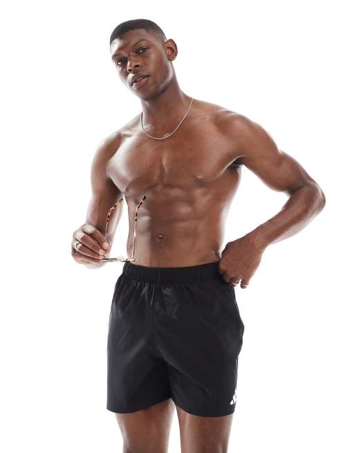 adidas Training – Badeshorts in Schwarz, 5 Zoll Schrittlänge, 5 von 5
