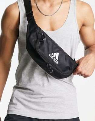 adidas Training Badge of Sport waist bag in black - BLACK