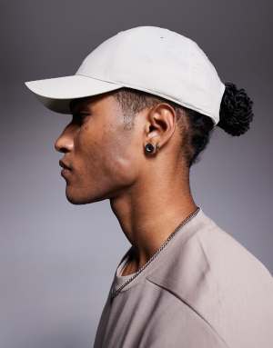 adidas Training baseball cap in stone white