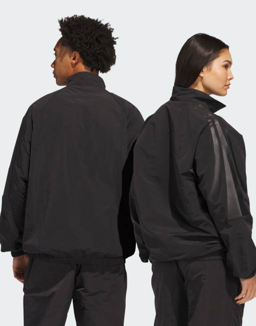 adidas Training – Basketball – Jacke aus Webstoff in Schwarz mit kurzem Reißverschluss, 2 von 4