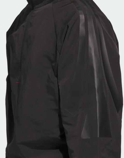 adidas Training – Basketball – Jacke aus Webstoff in Schwarz mit kurzem Reißverschluss, 4 von 4