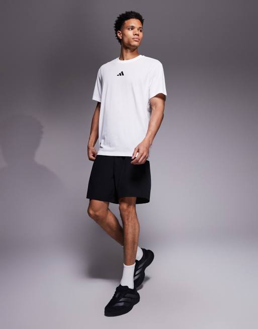 adidas Training – Biały T-shirt z nadrukiem na plecach, 2 z 5
