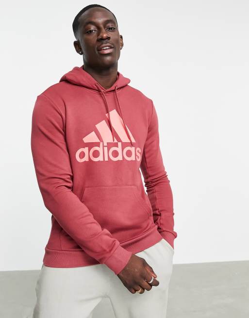 Adidas red training store hoodies