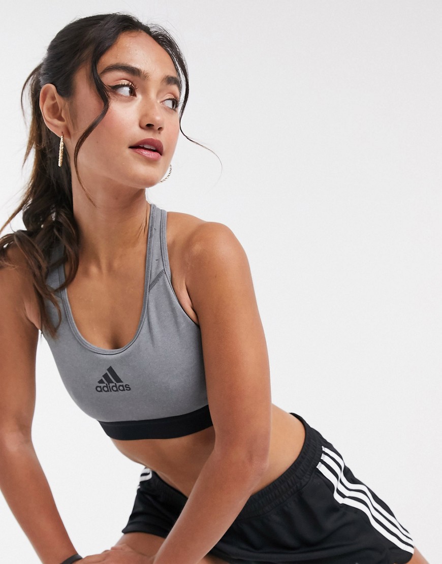 Adidas Training bra in grey