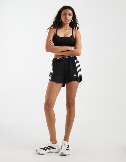 adidas Training - Brassière de sport maintien léger en maille à imprimé serpent - Gris, 2 de 4