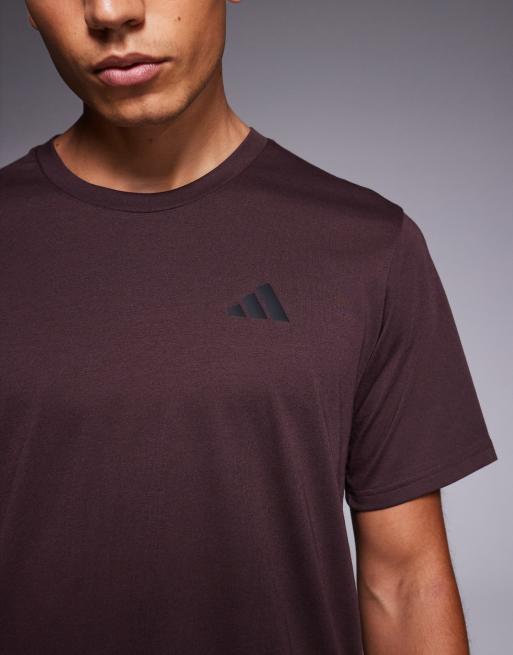 adidas Training – Brun bas-t-shirt, 5 av 5