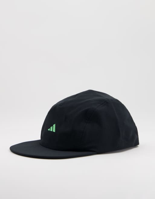 adidas - Training - Cappello con visiera con logo verde, colore nero