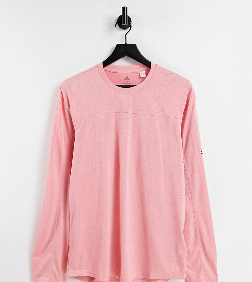Adidas Training city long sleeve top in pink