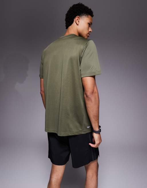 adidas - Training Climacool - T-shirt verde olvia, 3 di 5
