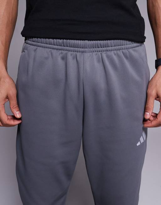 adidas Training Climawarm trackies in grey, 5 of 5