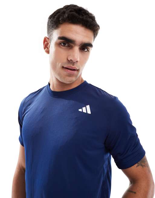 adidas Training - Club Tennis Climacool - T-shirt - Bleu foncé, 3 de 4