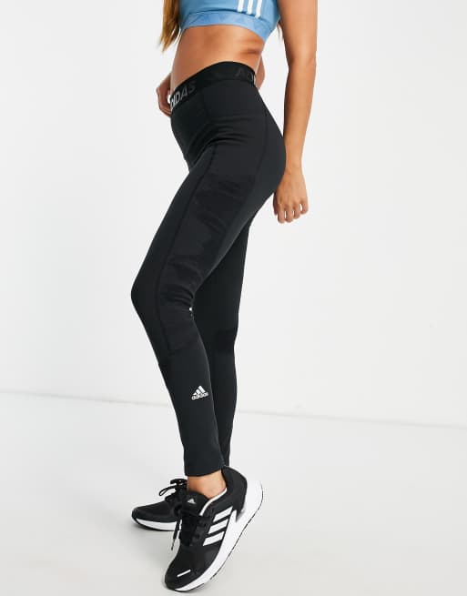 adidas Training Cold Ready warm leggings in black