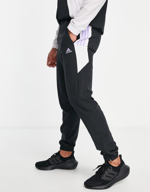 Adidas joggers with outlet zip pockets