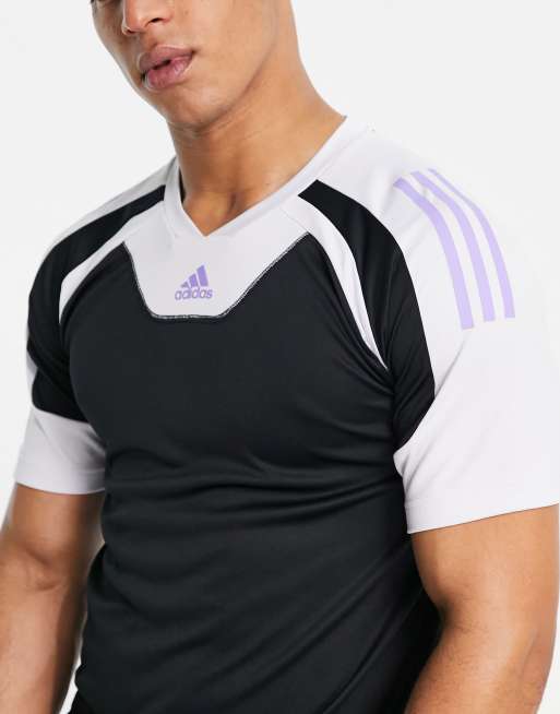 Adidas black shop colour t shirt