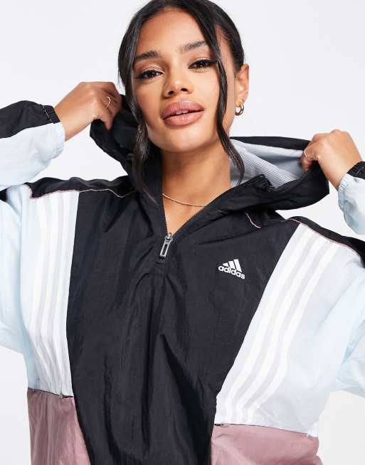 Adidas originals 90's colour best sale block woven track top