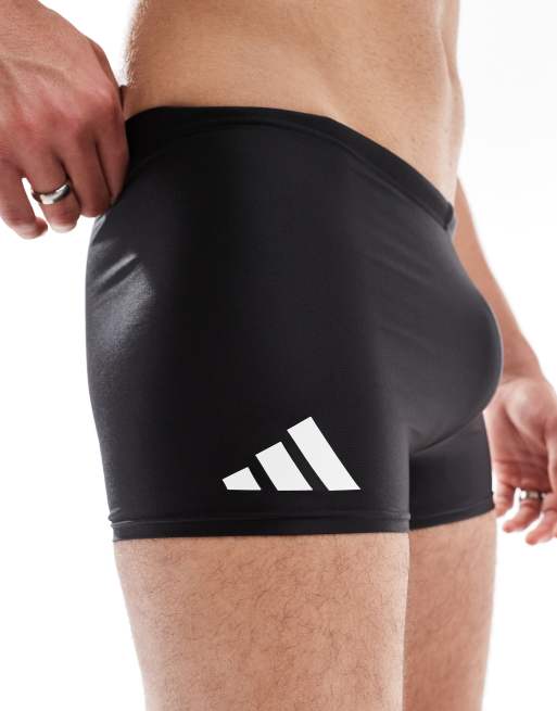 adidas Training – Czarne szorty kąpielowe o kroju bokserek, 5 z 5