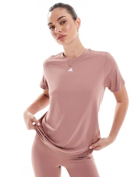 adidas Training D4T t-shirt in clay