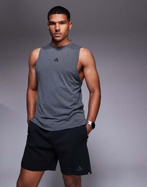 adidas - Training - D4T - Gebreide short in zwart - view 1
