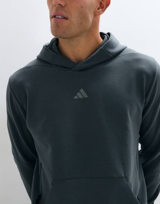 adidas Training D4T hoodie in legend ivy, 3 of 9