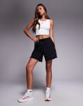 [adidas performance] adidas Training D4T knitted shorts in black XS black