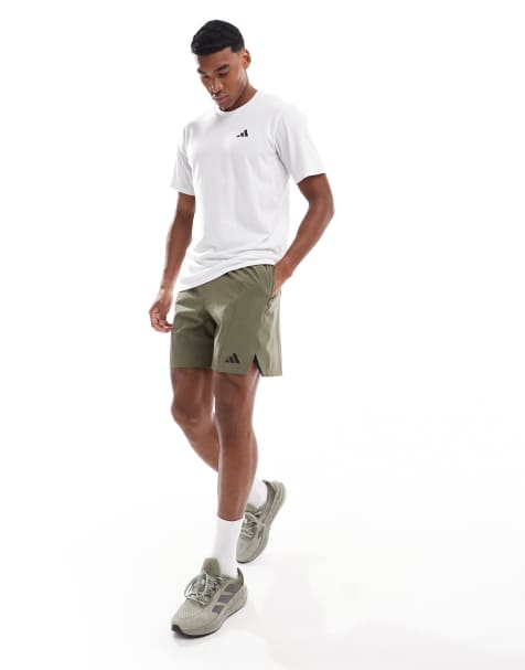 adidas Training – D4T – Olivbruna shorts - view 1