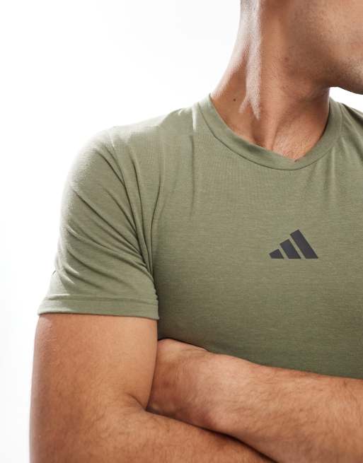 adidas Training – D4T – Oliwkowy T-shirt, 2 z 4