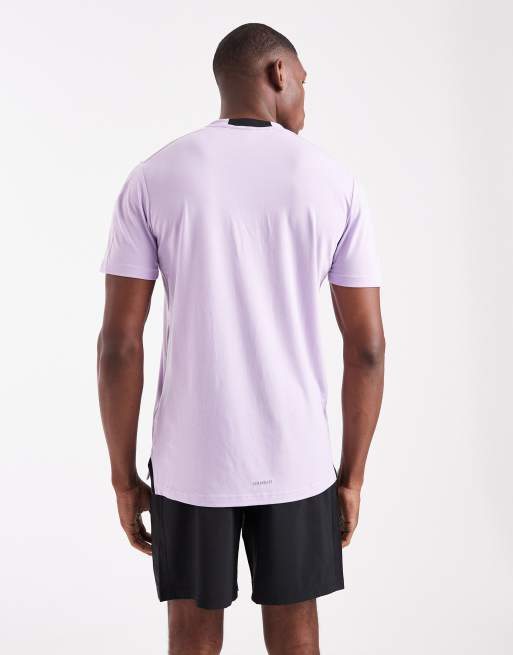 adidas – Training D4T – Puderlila t-shirt, 3 av 5