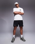 [adidas performance] adidas Training D4T shorts in black L black