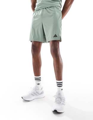 adidas Training - D4T - Sølvgrønne shorts - view 1