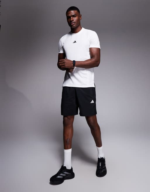 adidas - Training D4T - T-shirt bianca, 2 di 5