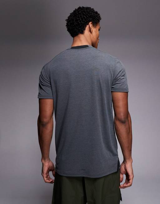 adidas Training D4T t-shirt in dark grey, 3 of 5