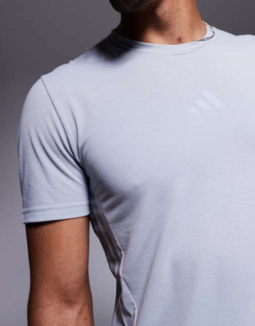 adidas Training D4T t-shirt in grey, 3 of 4