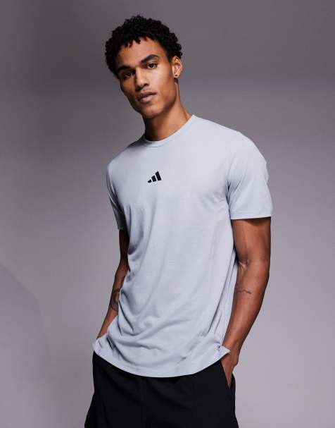 adidas Training D4T t-shirt in grey