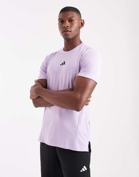 adidas Training D4T t-shirt in powder plum - view 1