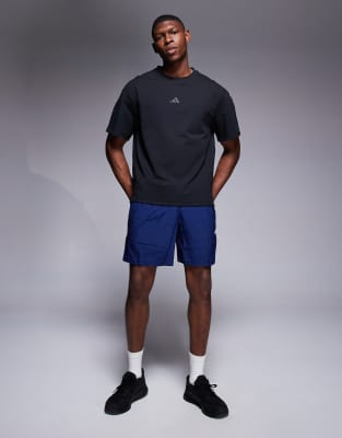 adidas Training – D4T – T-Shirt in Schwarz - view 1