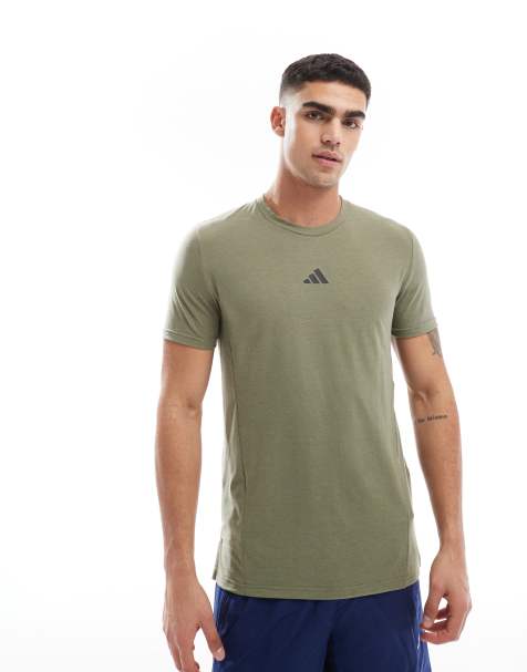 adidas Training - D4T - T-shirt - Marron olive - view 1