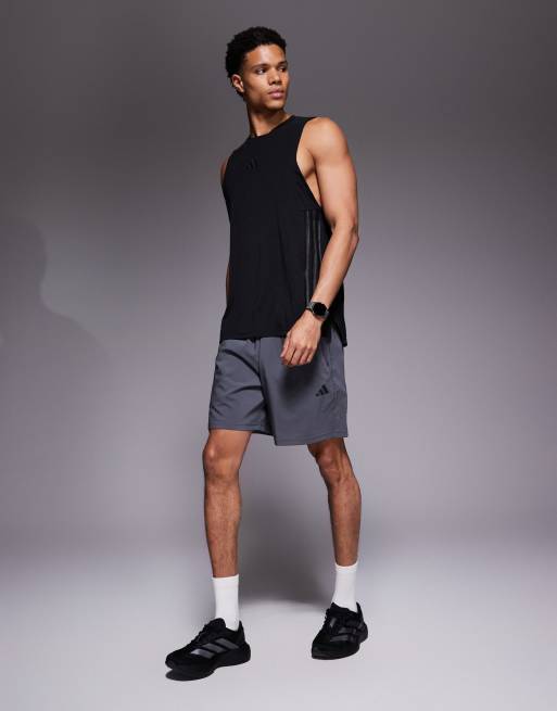adidas Training – D4T – Trägershirt in Schwarz, 2 von 5