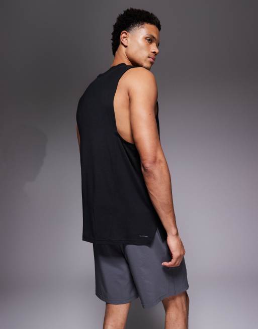 adidas Training – D4T – Trägershirt in Schwarz, 3 von 5