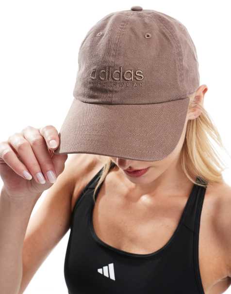 adidas Training dad cap in light brown - view 1