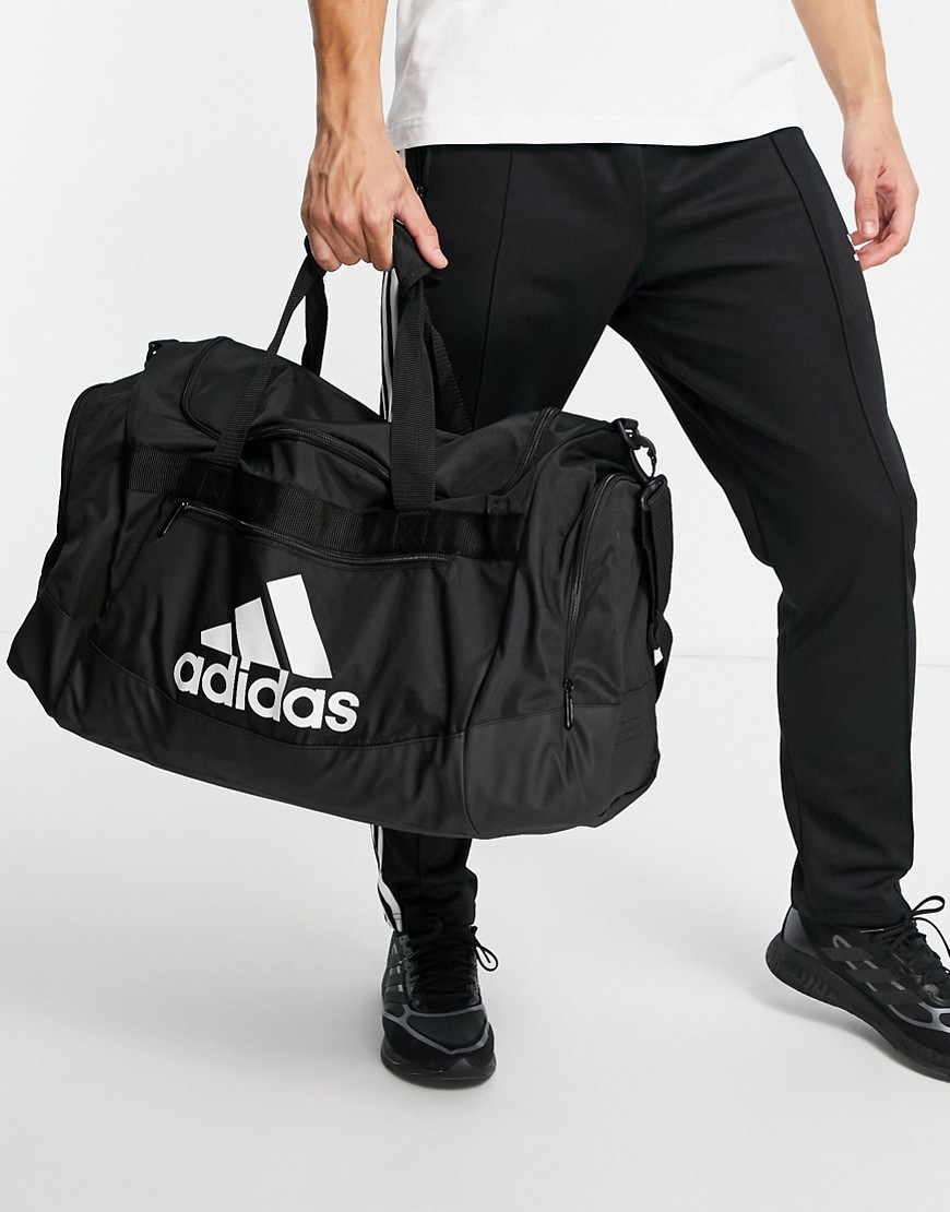 Adidas Training Defender IV medium duffle bag in black