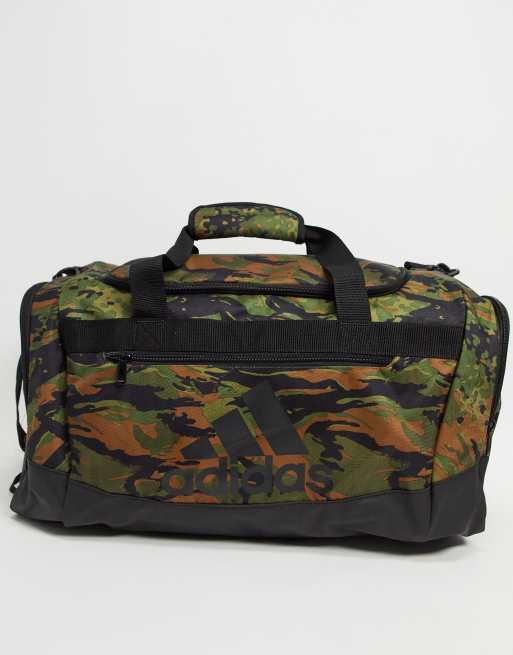 Adidas camo cheap gym bag