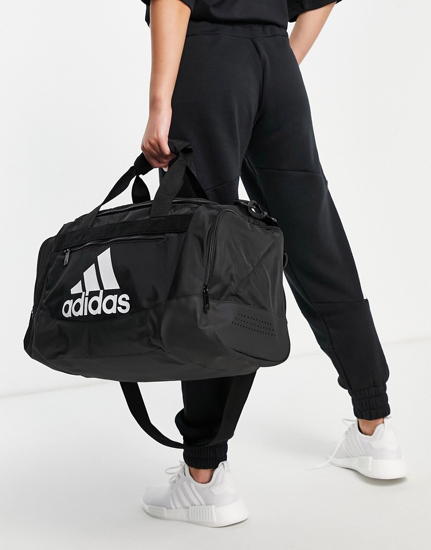 Adidas Training Defender IV small duffle bag in black