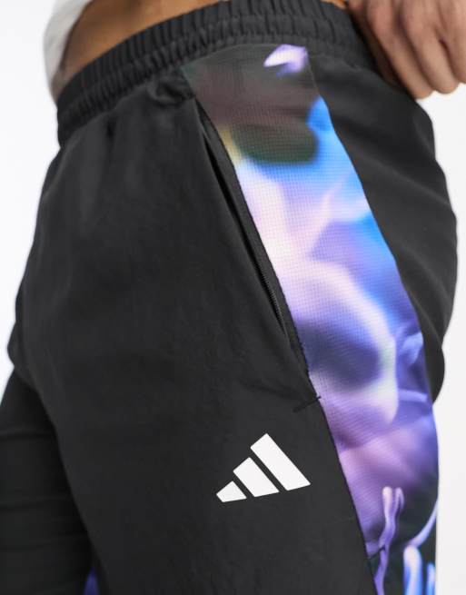 adidas Training Design 4 Training electric print side panel 7 inch