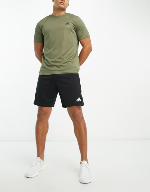 adidas Training Design for Movement t shirt in olive