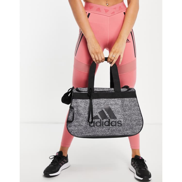 adidas Training Diablo small duffle bag in gray ASOS