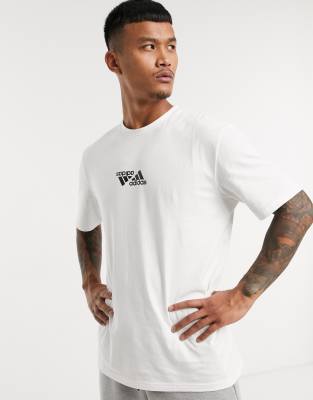 adidas double logo shirt