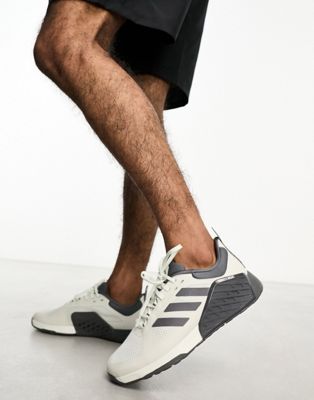 adidas Training Dropset 2 trainers in grey - ASOS Price Checker
