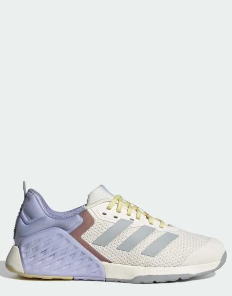 adidas Training - Dropset 3 - Scarpe per l'allenamento di forza bianche e argento - view 1