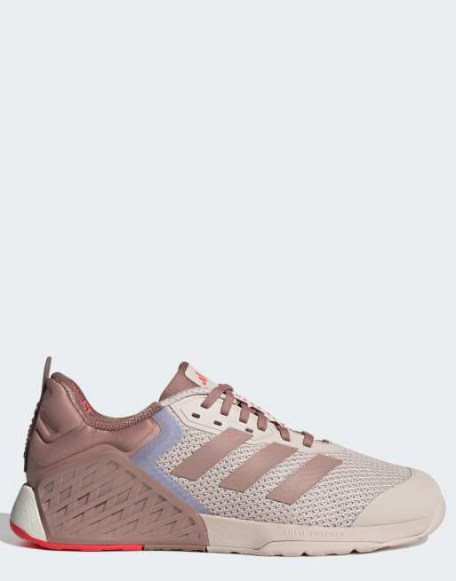 adidas Training - Dropset 3 - Scarpe per l'allenamento di forza color malva